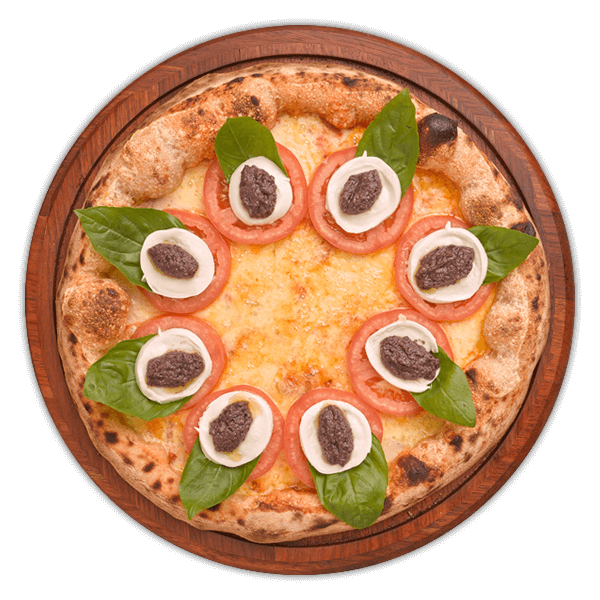 Pizza Caprese - Artesanal Fermentação Natural Sem Conservantes